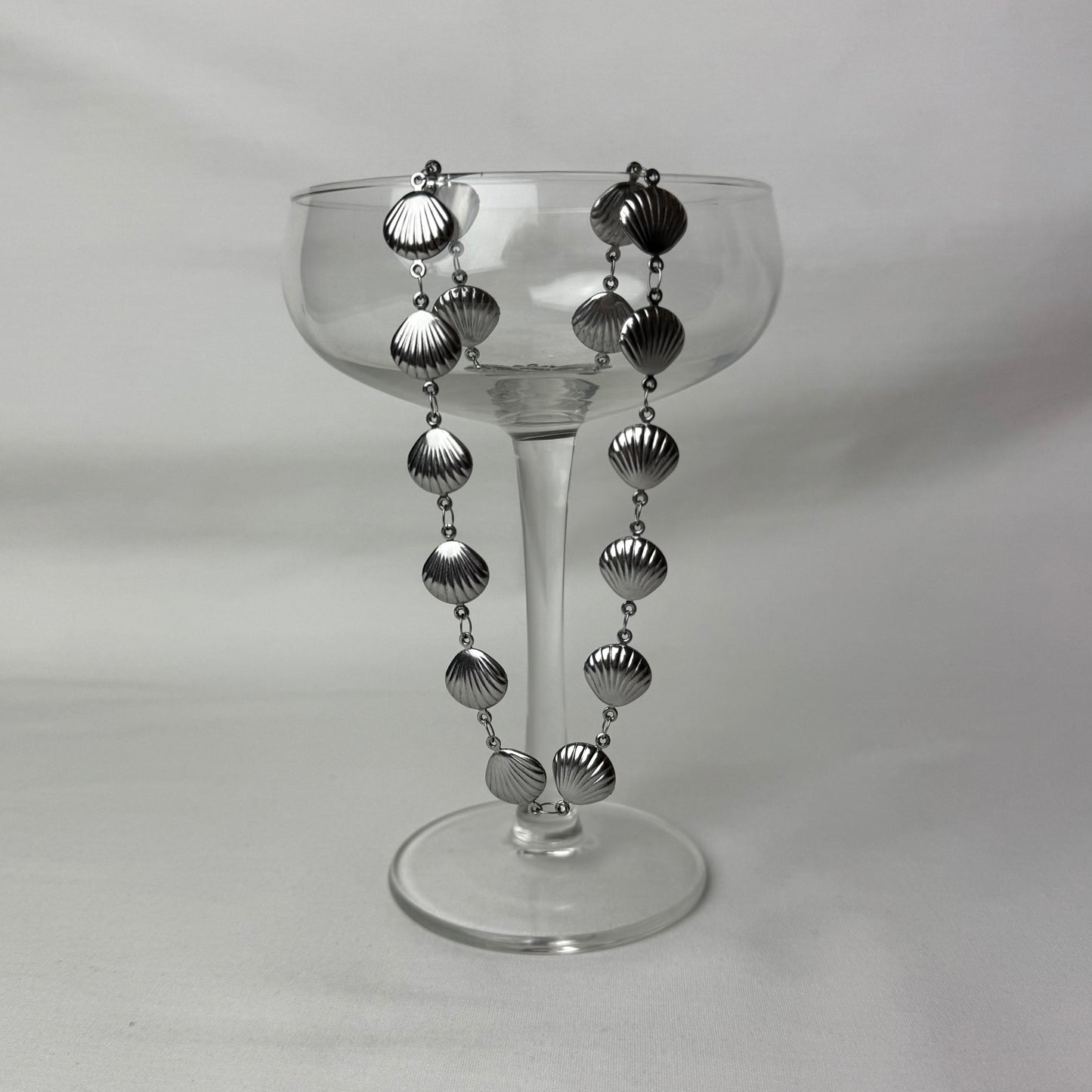 Ketting schelpen - Zilver